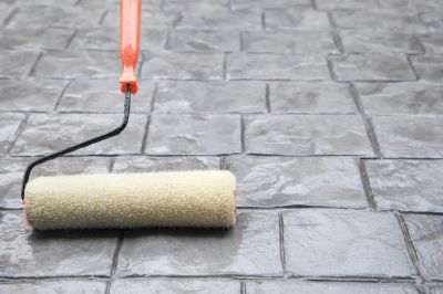 Decorative Concrete Repair in Boerne, TX