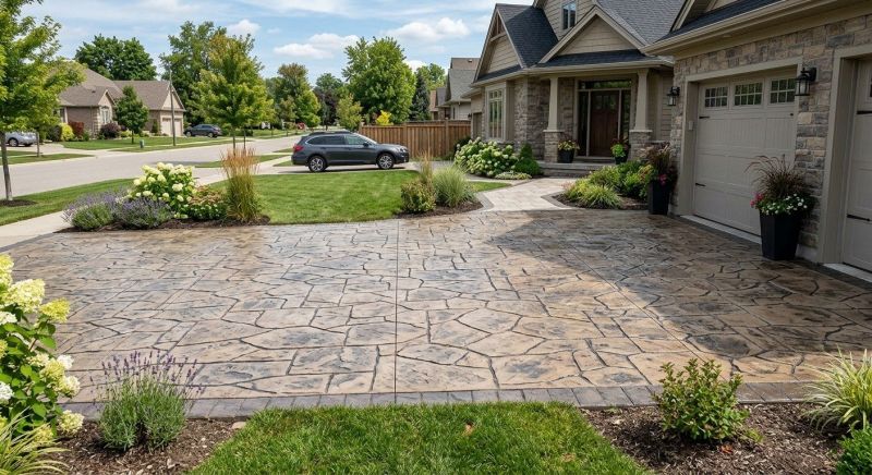 Driveway Stamping in Frisco, TX