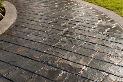 Stamped Concrete Installation in Corpus Christi, TX