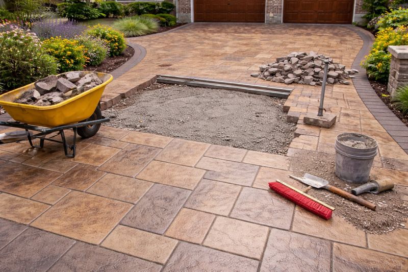 Stamped Cement Installation in Dallas, TX